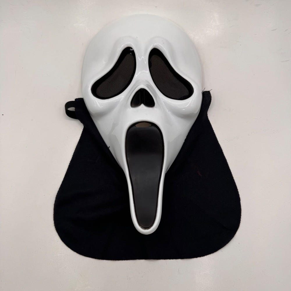 Easter Unlimited Ghost Face Mask Scream Halloween Horror Movie Slasher White